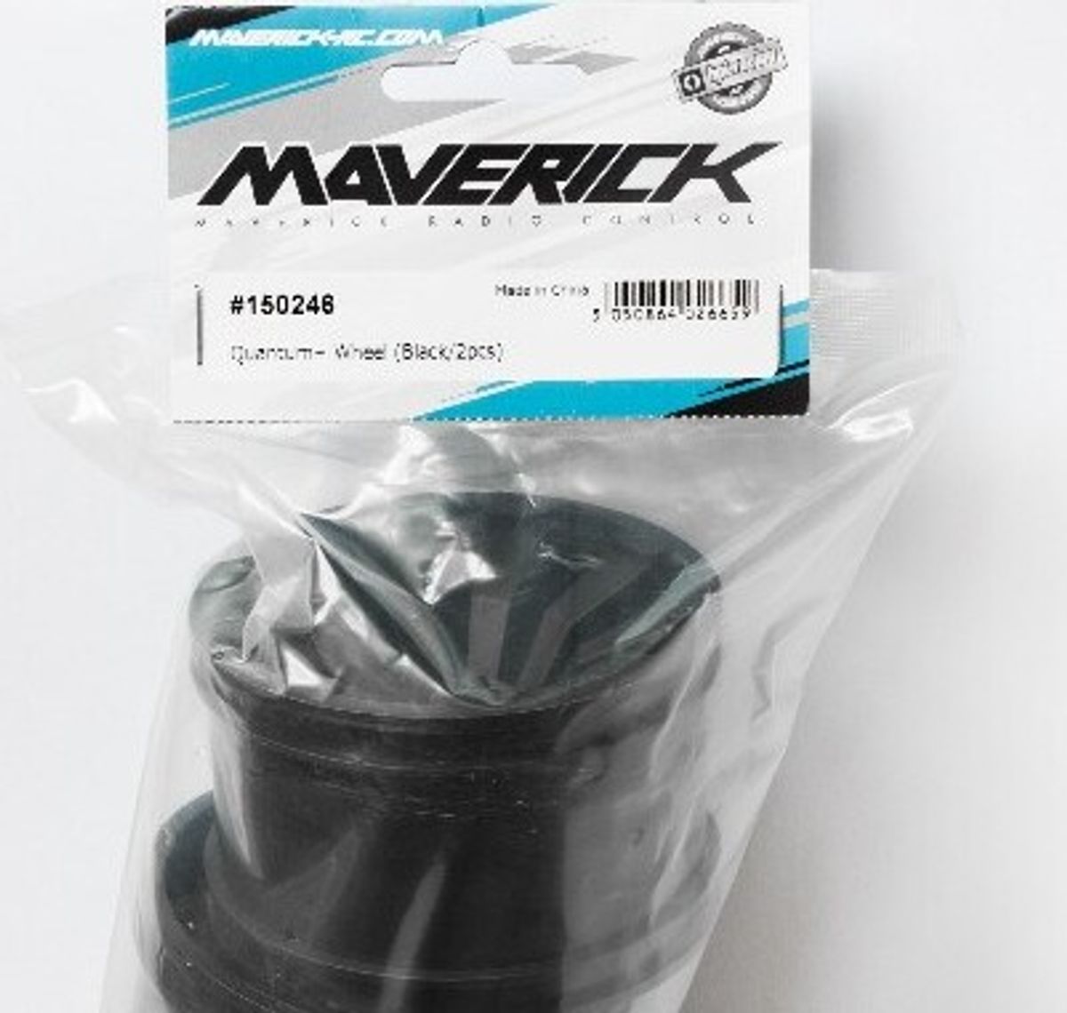 Quantum+ Xt 3.2in Wheel (black/2pcs) - Mv150246 - Maverick Rc