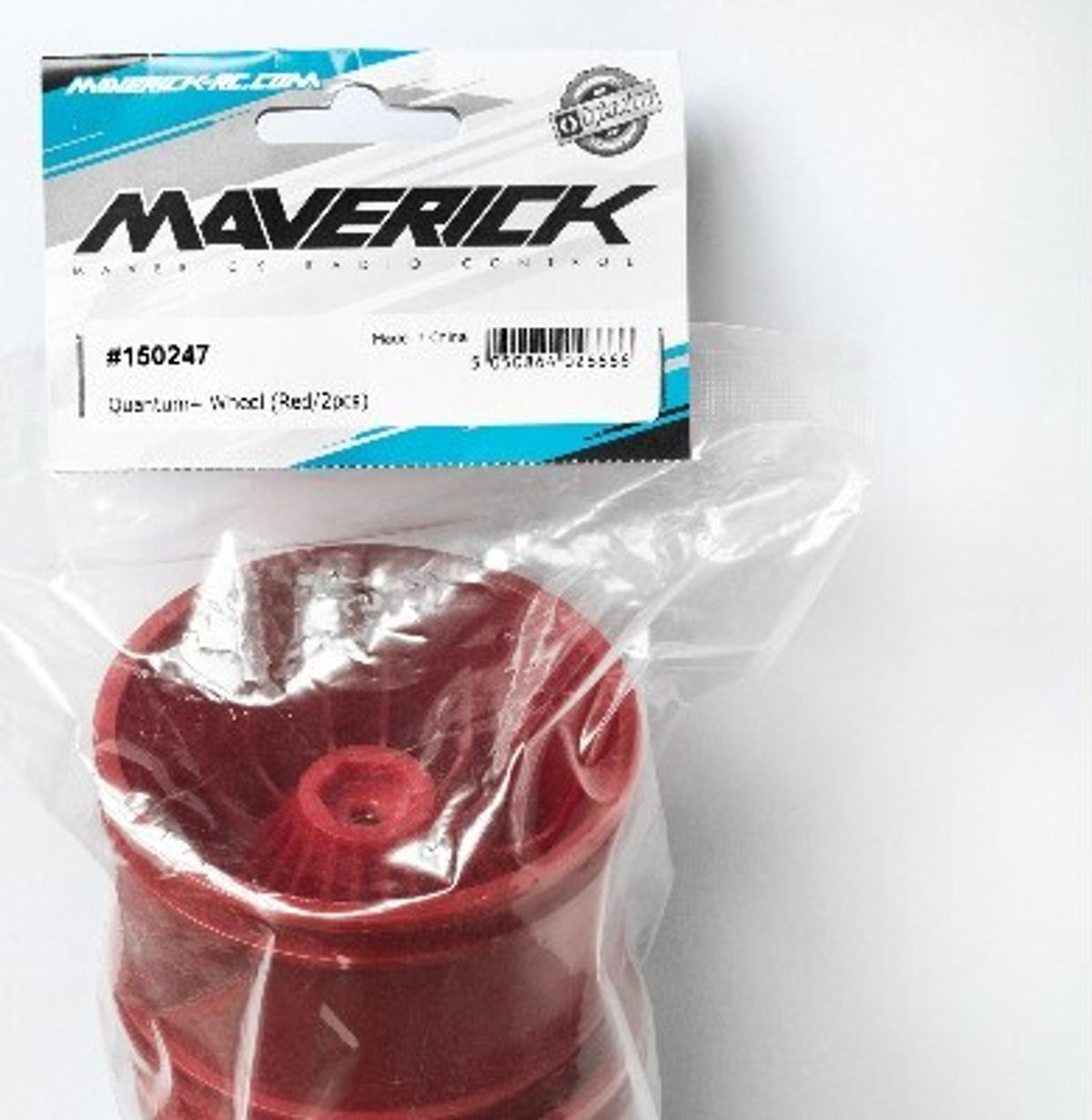 Quantum+ Xt 3.2in Wheel (red/2pcs) - Mv150247 - Maverick Rc