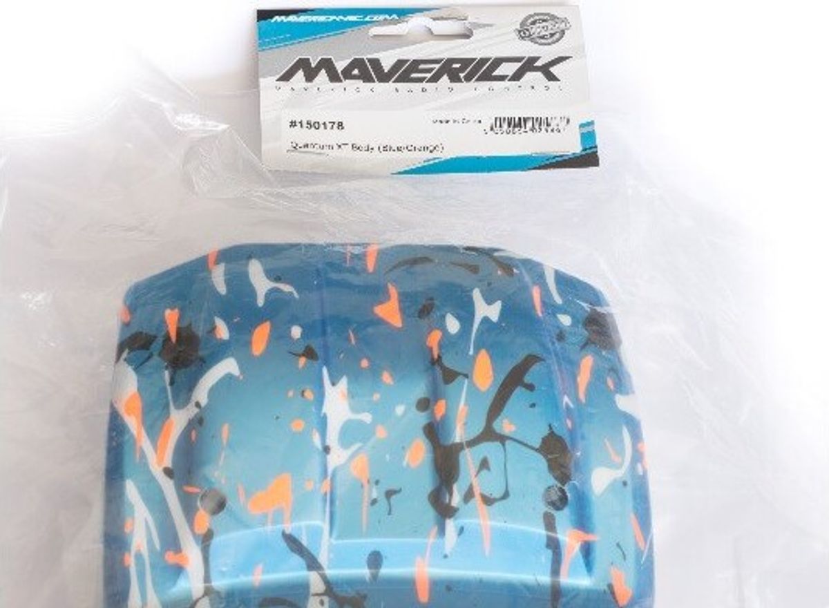 Quantum Xt Body (blue/orange) - Mv150178 - Maverick Rc