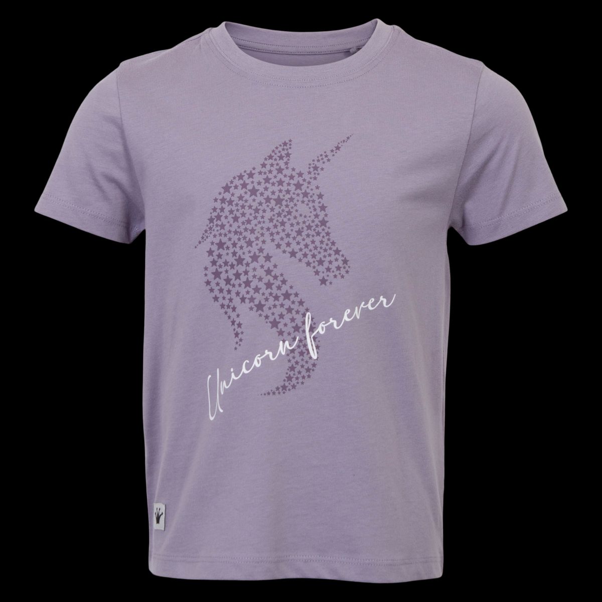 Queenz Doka Pige T-shirt - P3 Lavender Gray - 110/116