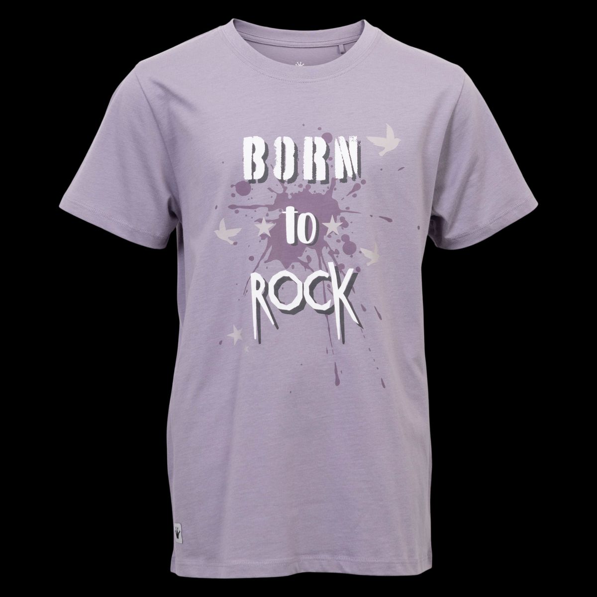 Queenz Doka Pige T-shirt - P3 Lavender Gray - 134/140