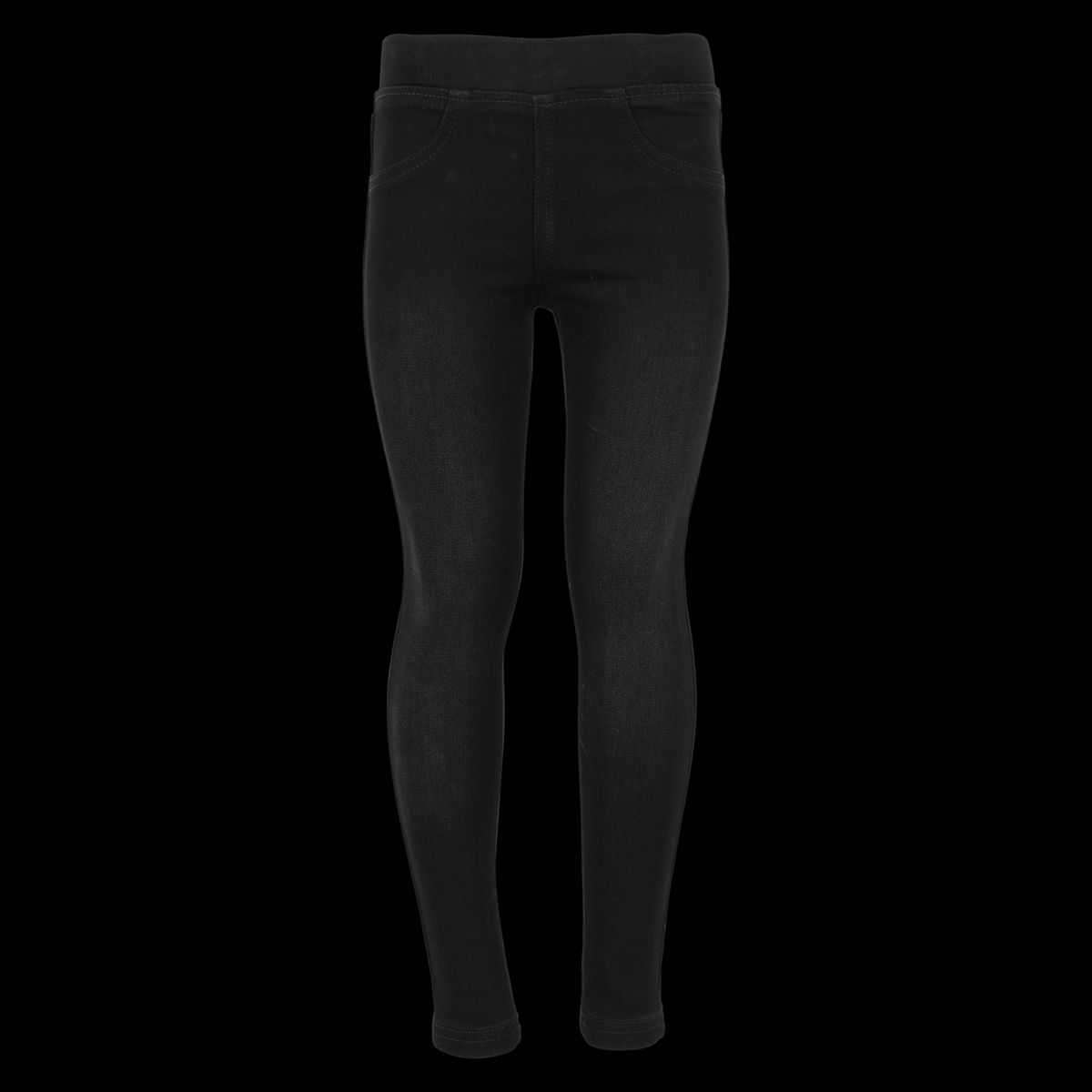 Queenz Grace Pige Jeans - Black Denim - 116