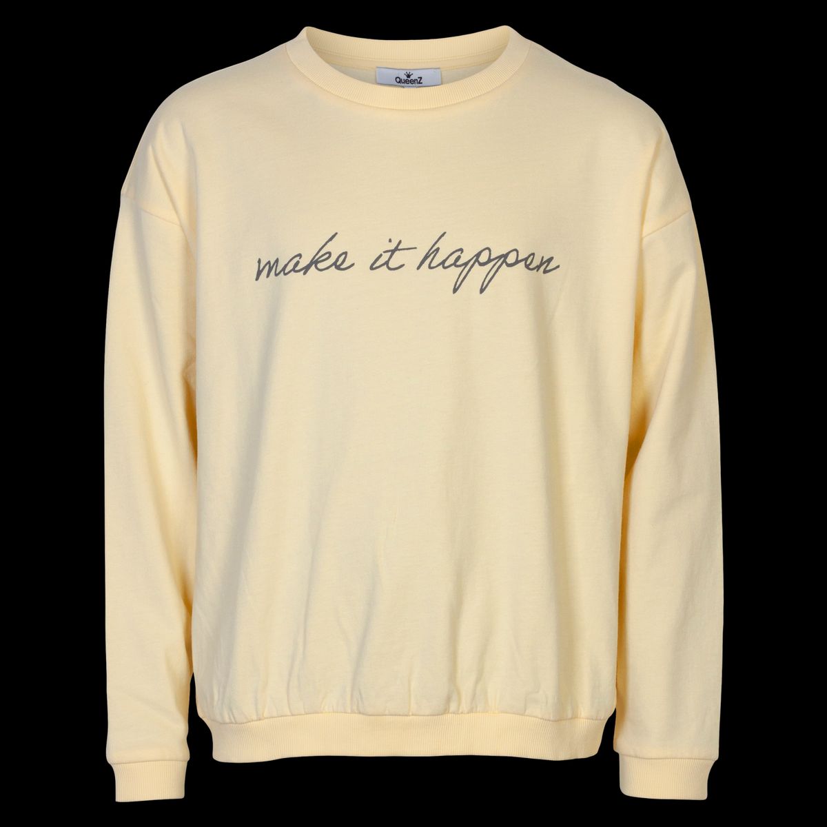 Queenz Idaho Pige Sweatshirt - Flan - 134/140