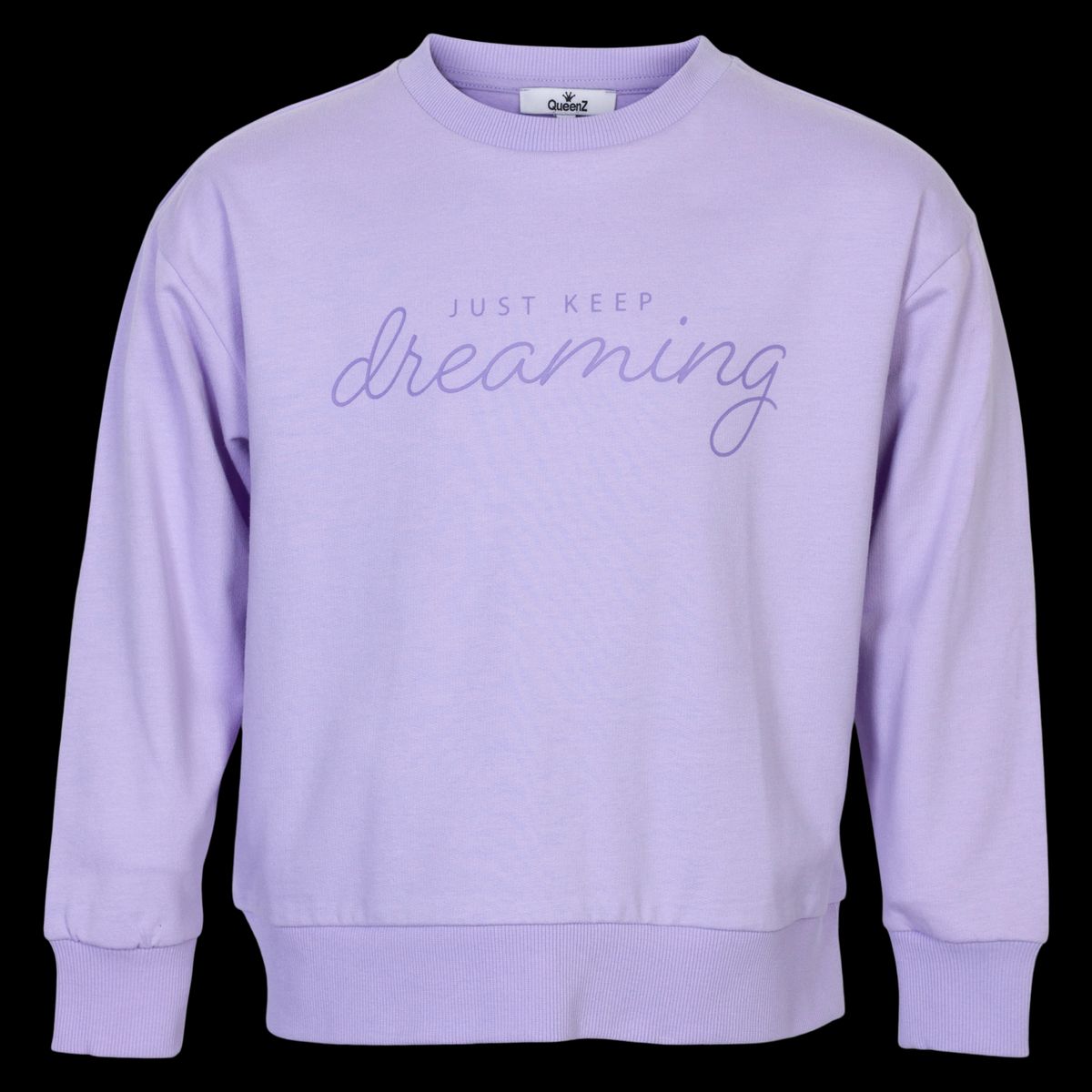 Queenz Idaho Pige Sweatshirt - Lavender - 110/116