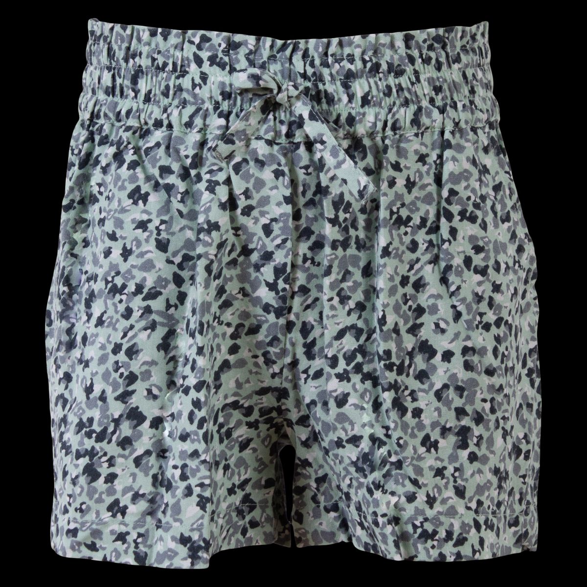 Queenz Sofia Pige Shorts - Mint AOP - 92