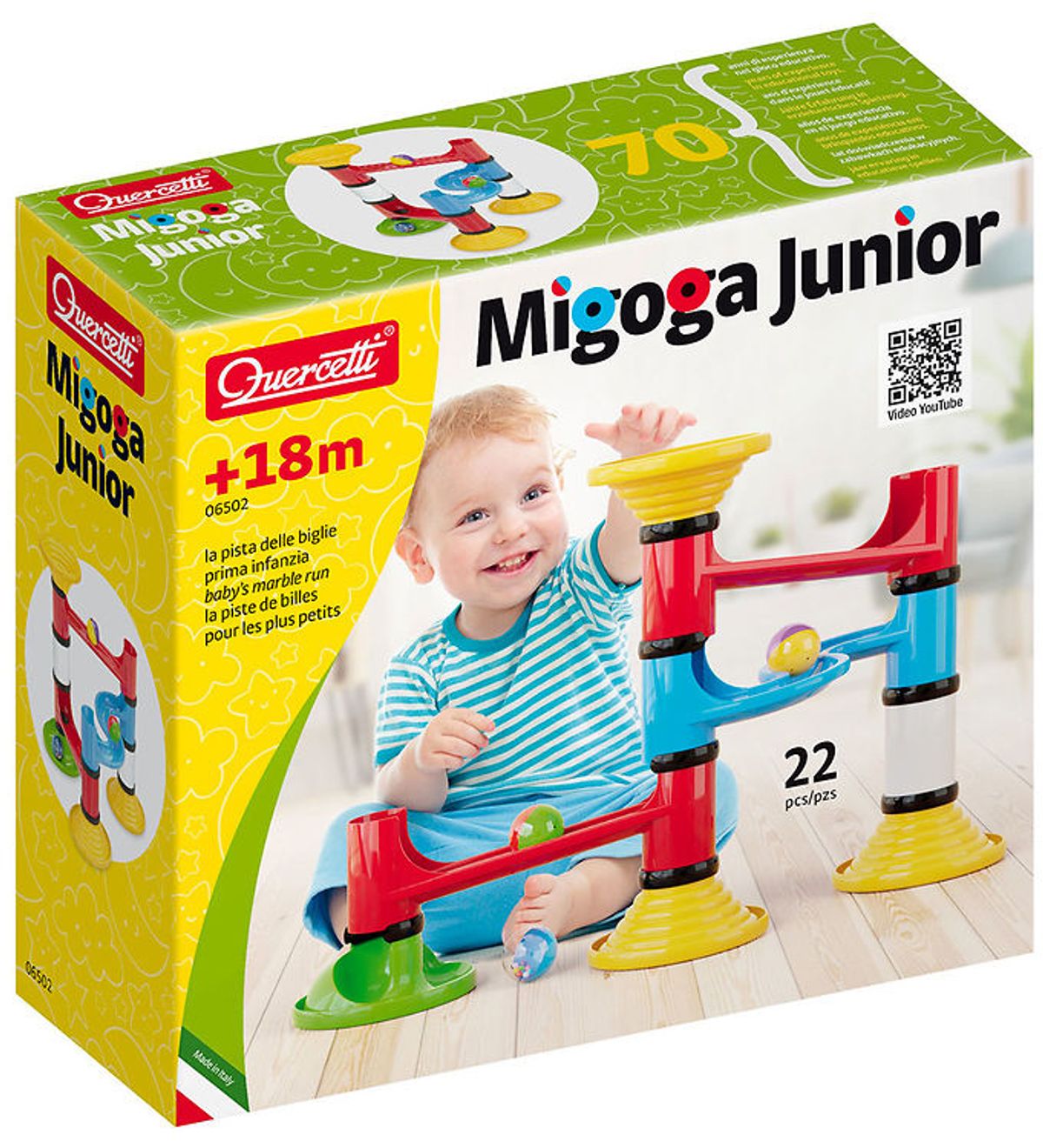 Quercetti Kuglebane - Migoga Junior - 22 Dele - 6502