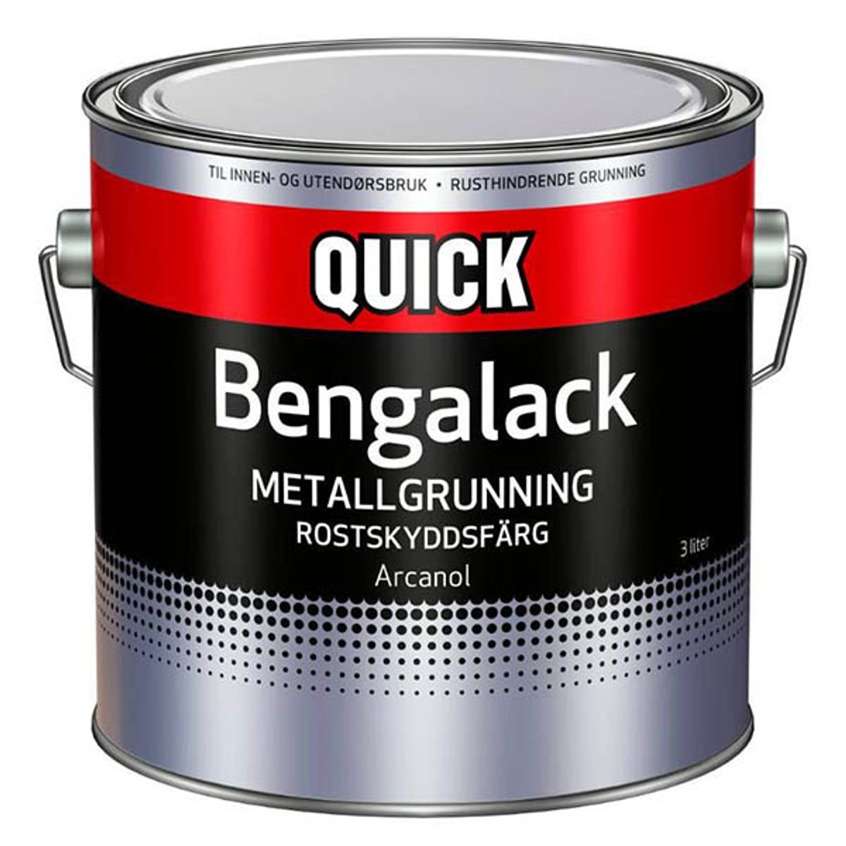 Quick Bengalack metalgrunder - 3 ltr.