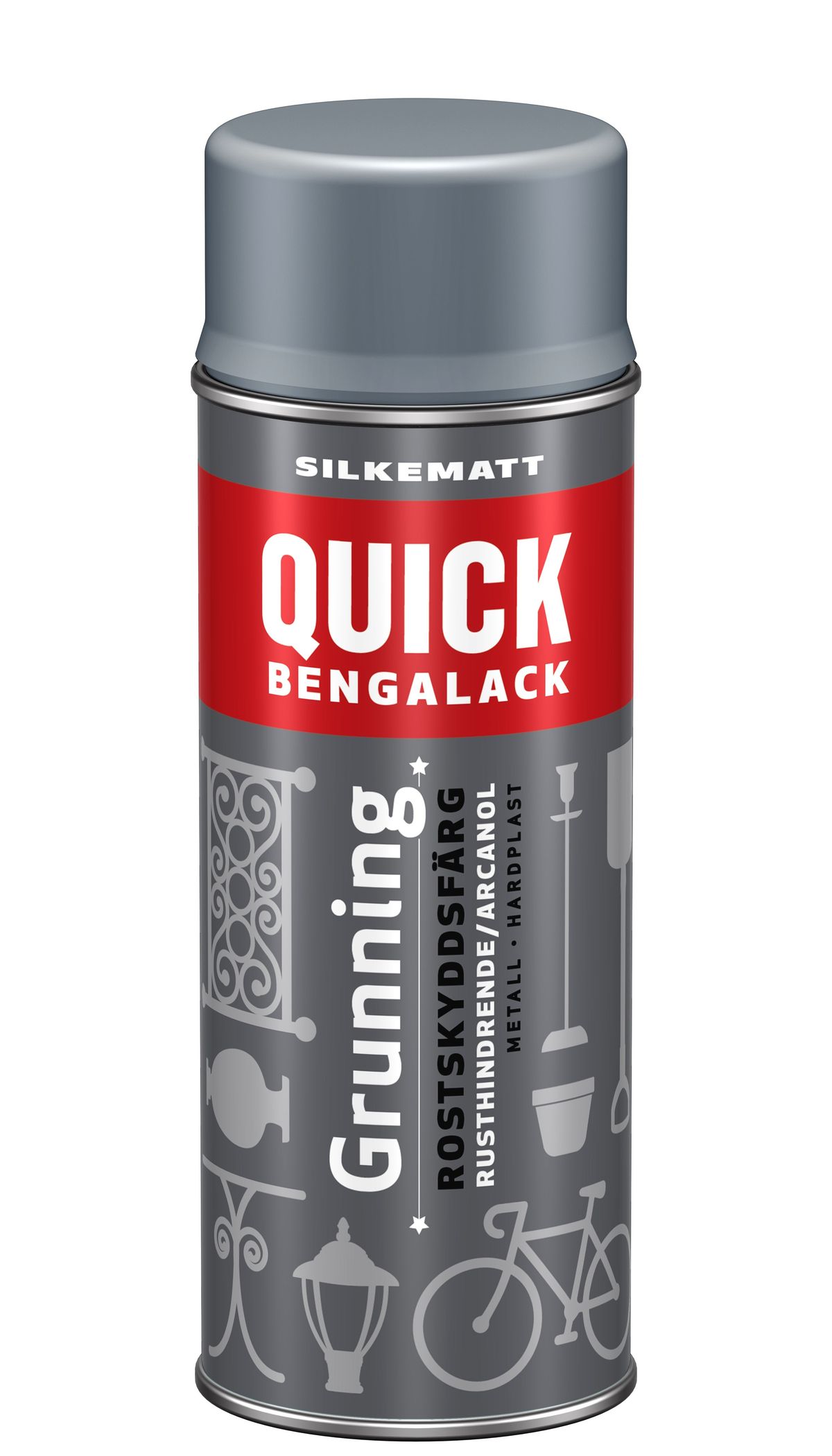 Quick Bengalack Metalgrunder Spray - 400 ML - Grundmaling