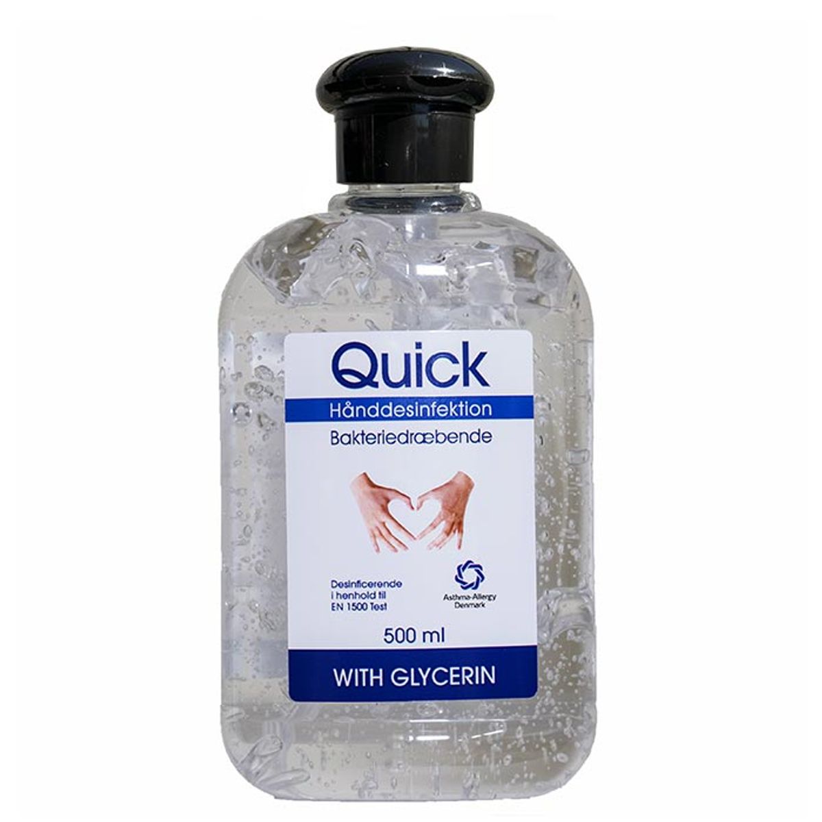 Quick Hånddesinfektion 75% (500 ml)