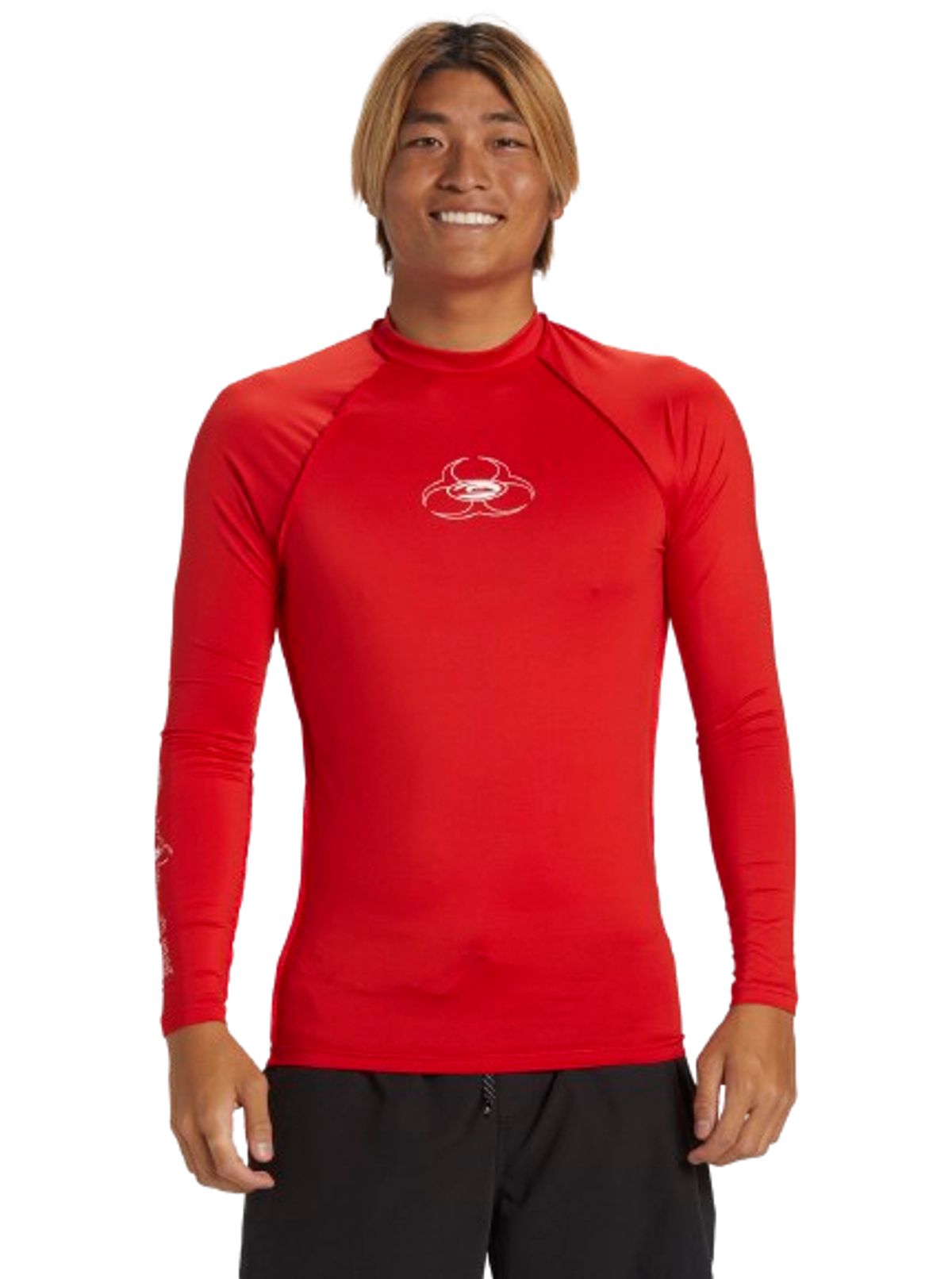 Quiksilver UPF 50+ saturn badetrøje VOKSEN - high risk red