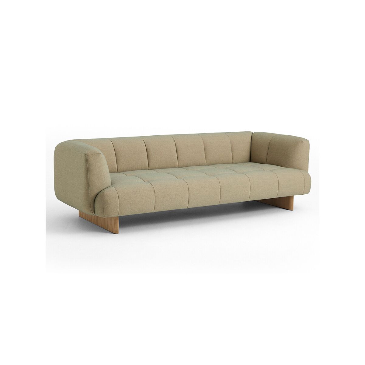 Quilton Lift 3 Pers. Sofa fra Hay (Lakeret eg, Prisgruppe 1)