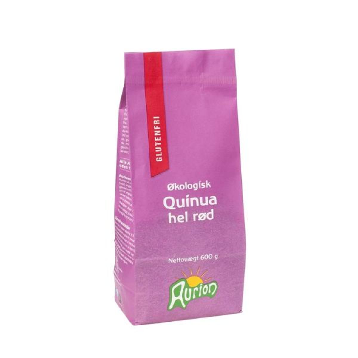 Quinoa Hel Rød Øko Aurion 600g