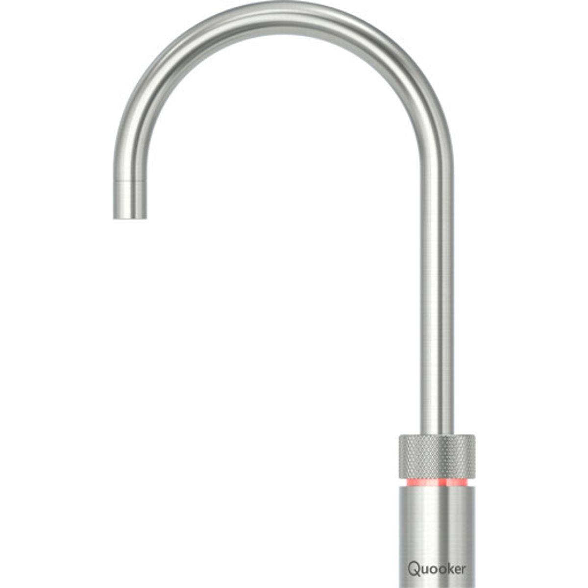 Quooker Nordic Round køkkenarmatur, stål