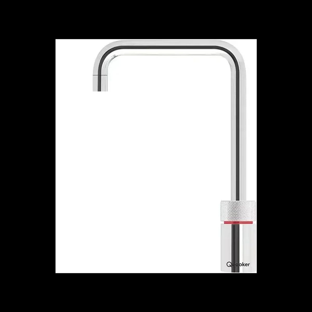 Quooker Nordic Square Single Tap - krom