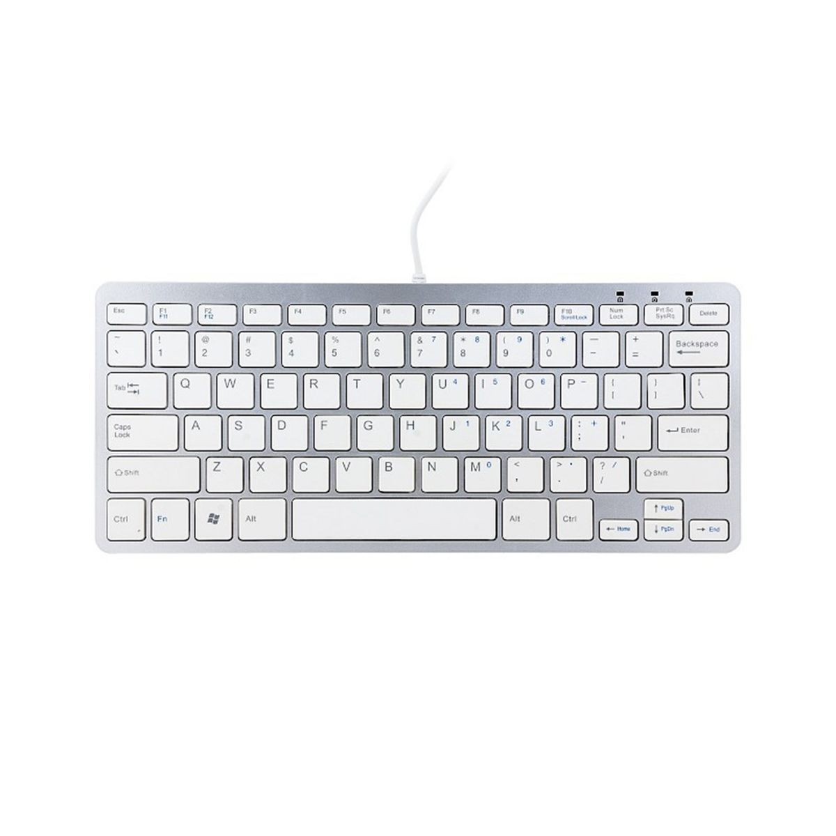 R-Go Compact Keyboard (Nordic) white