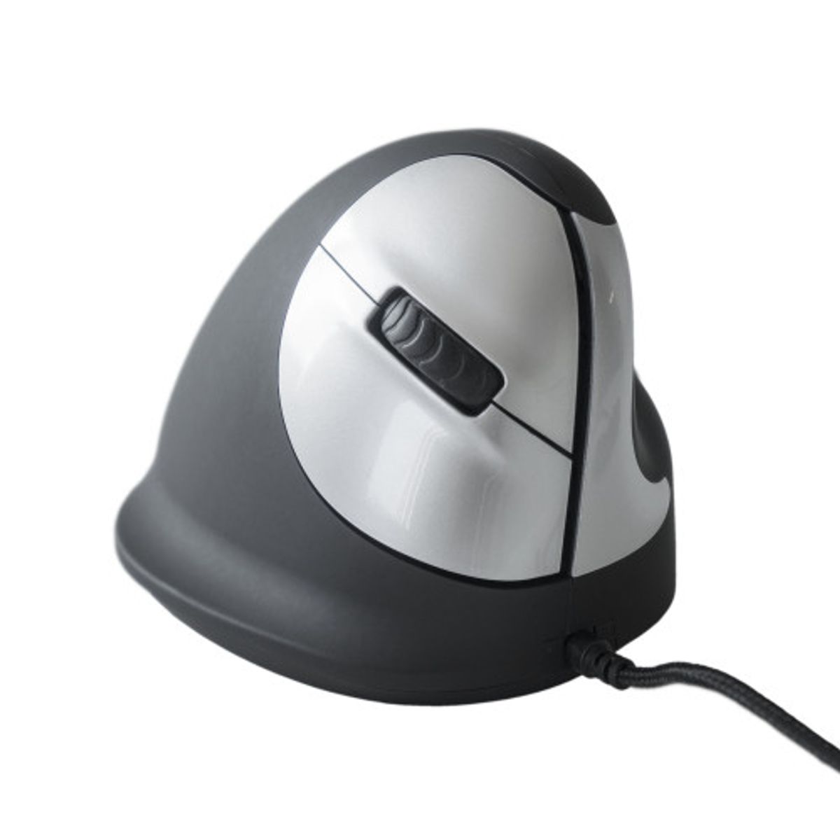 R-Go HE Mouse, Ergonomisk mus, Medium (165-195mm), Højre, me