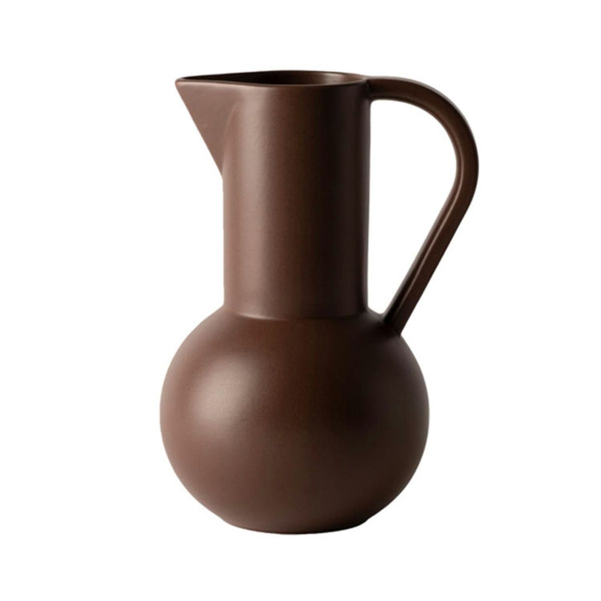 Raawii Strøm Jug Large Chocolate