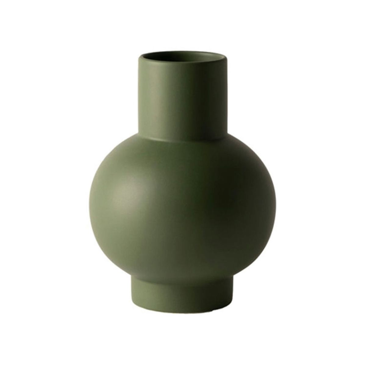 Raawii Strøm Vase Large Deep Green