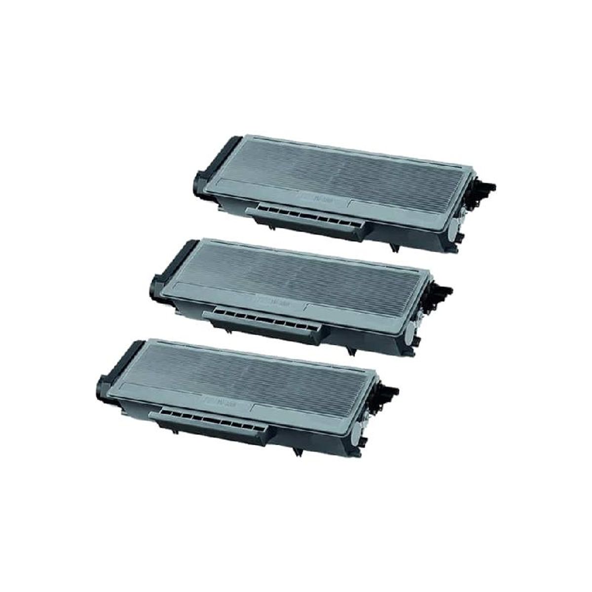 Rabat sæt! 3 stk TN3280 sort toner 24.000 sider i alt - Kompatibel Brother - TN3280