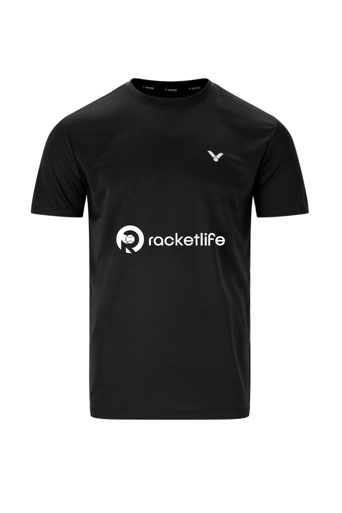 Racketlife x Victor T-shirt (Sort) - XS