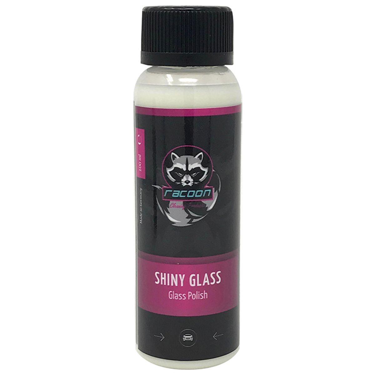 Racoon glas pudsemiddel - shiny glass 100 ml.