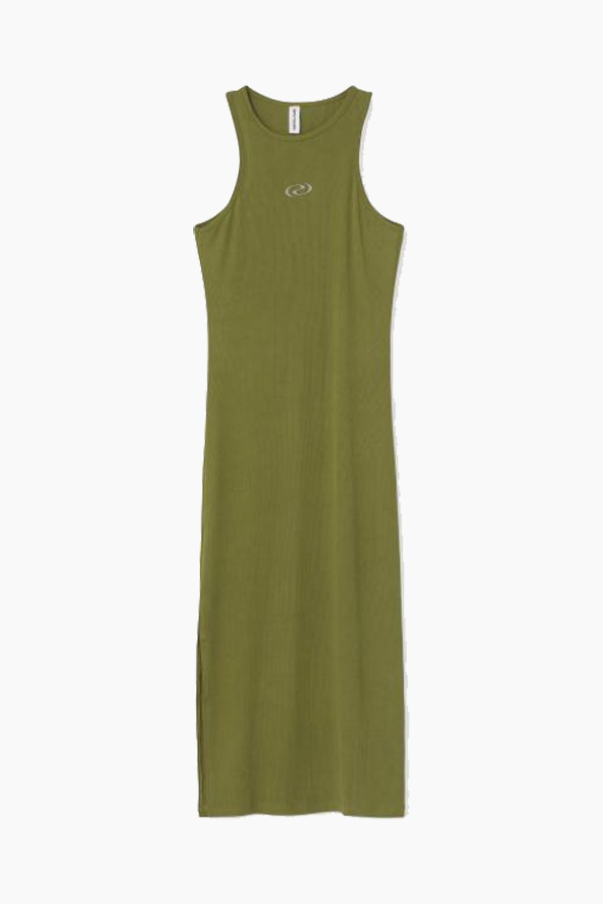 RaffaRS Dress - Bronze Green - Résumé - Grøn L