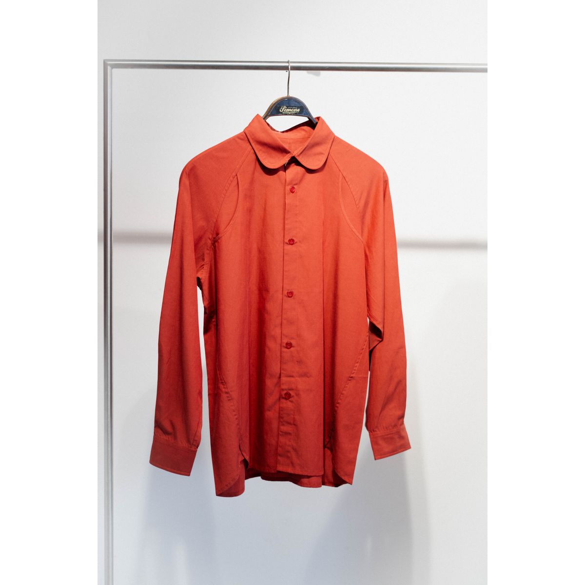 RAGLAN-SLEEVE SHIRT ORANGE RED - Small