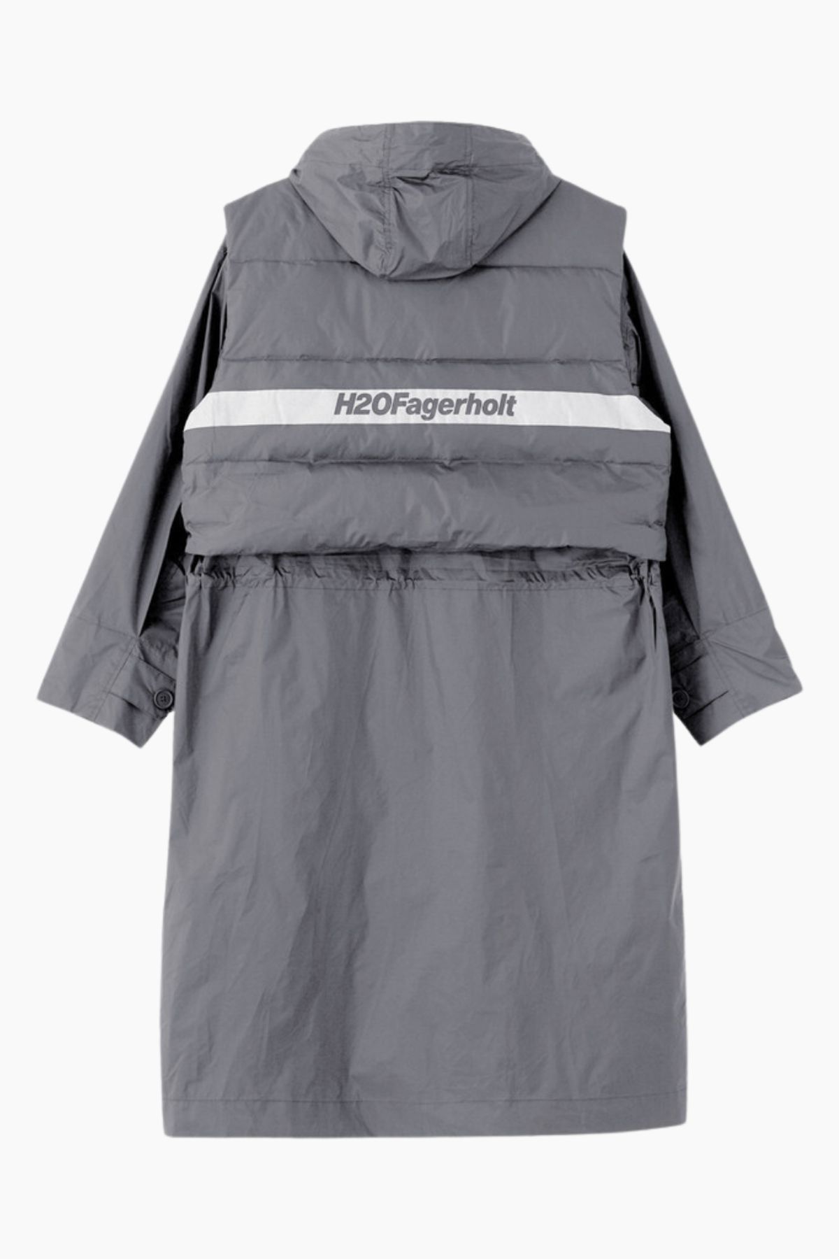 Rain Coat - Koala Grey - H2O Fagerholt - Grå XS