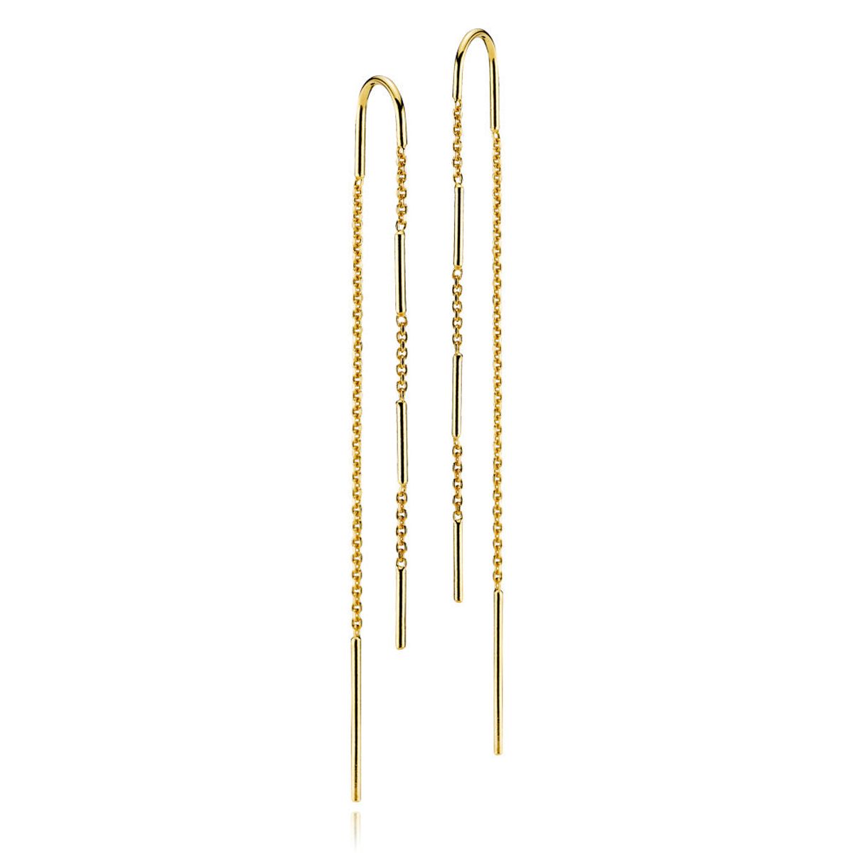 RAINFALL - Earring shiny gold pl. Silver