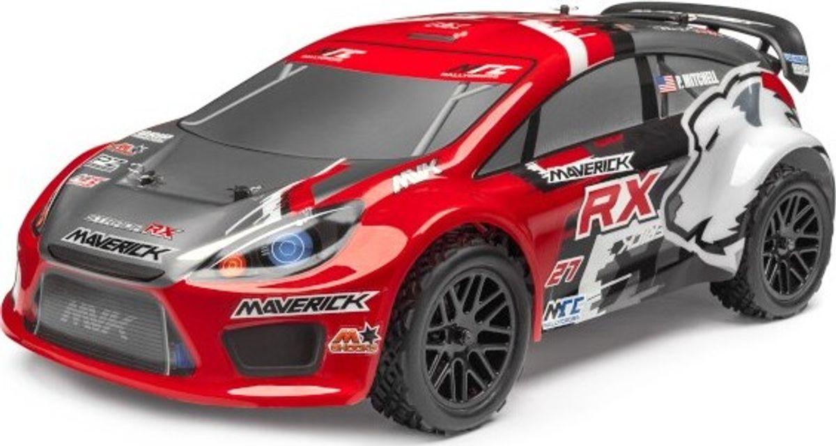 Rally Painted Body Red (rx) - Mv22757 - Maverick Rc