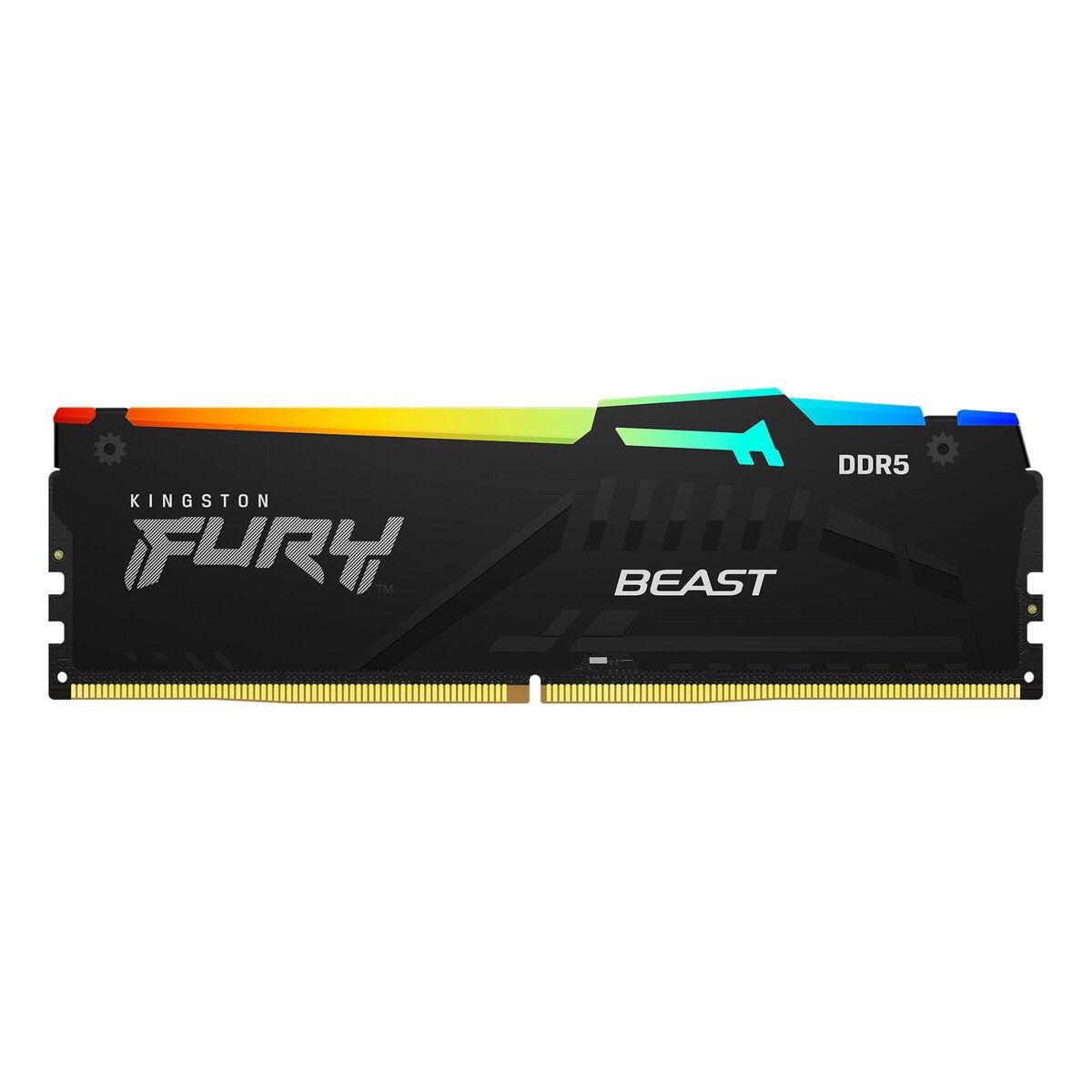 RAM-hukommelse Kingston Fury Beast RGB CL40 5600 MHz 32 GB DDR5