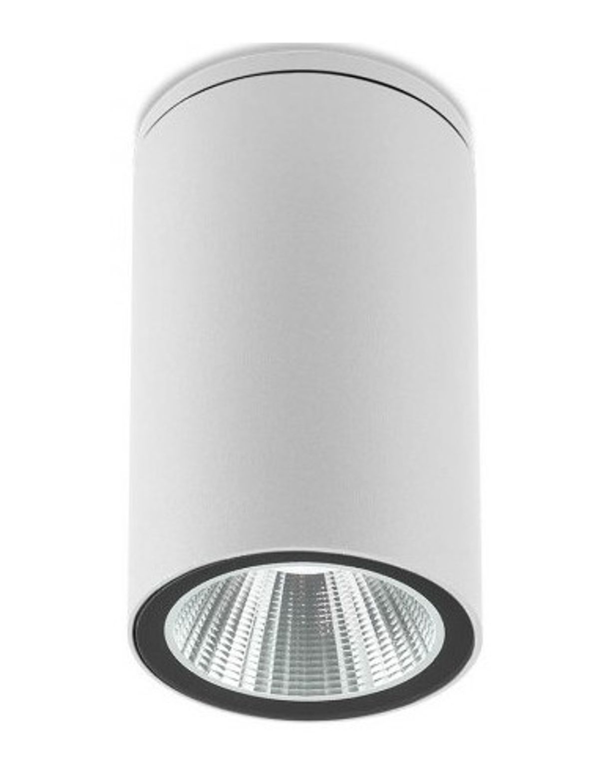 RAM Påbygningsspot i aluminium Ø6 cm 1 x 3W COB LED - Mat hvid