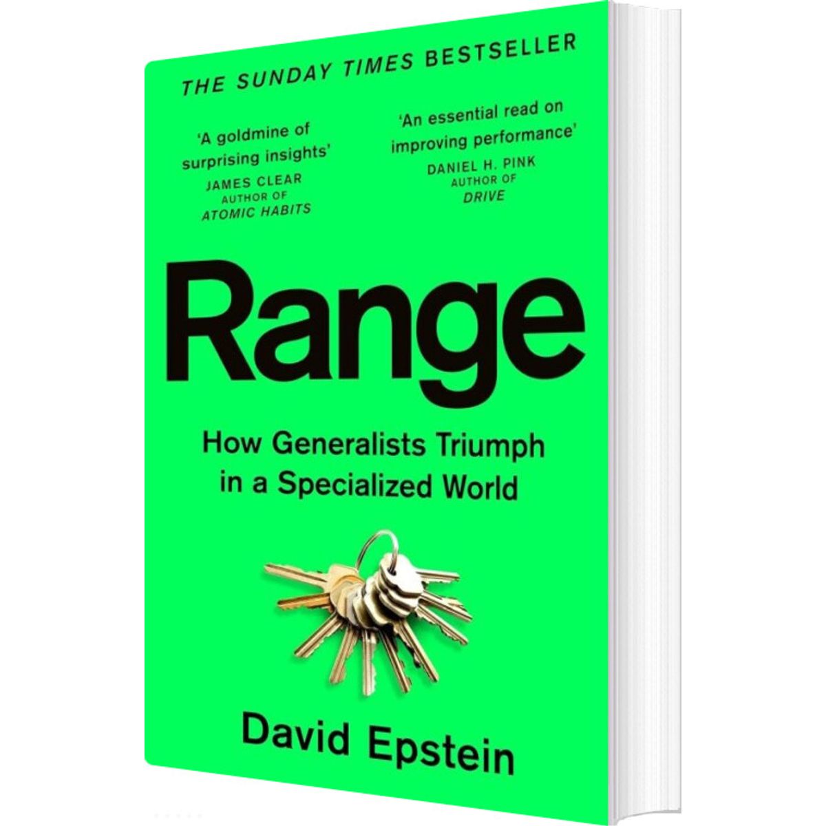 Range: How Generalists Triumph In A Specialized World - David Epstein - English Book