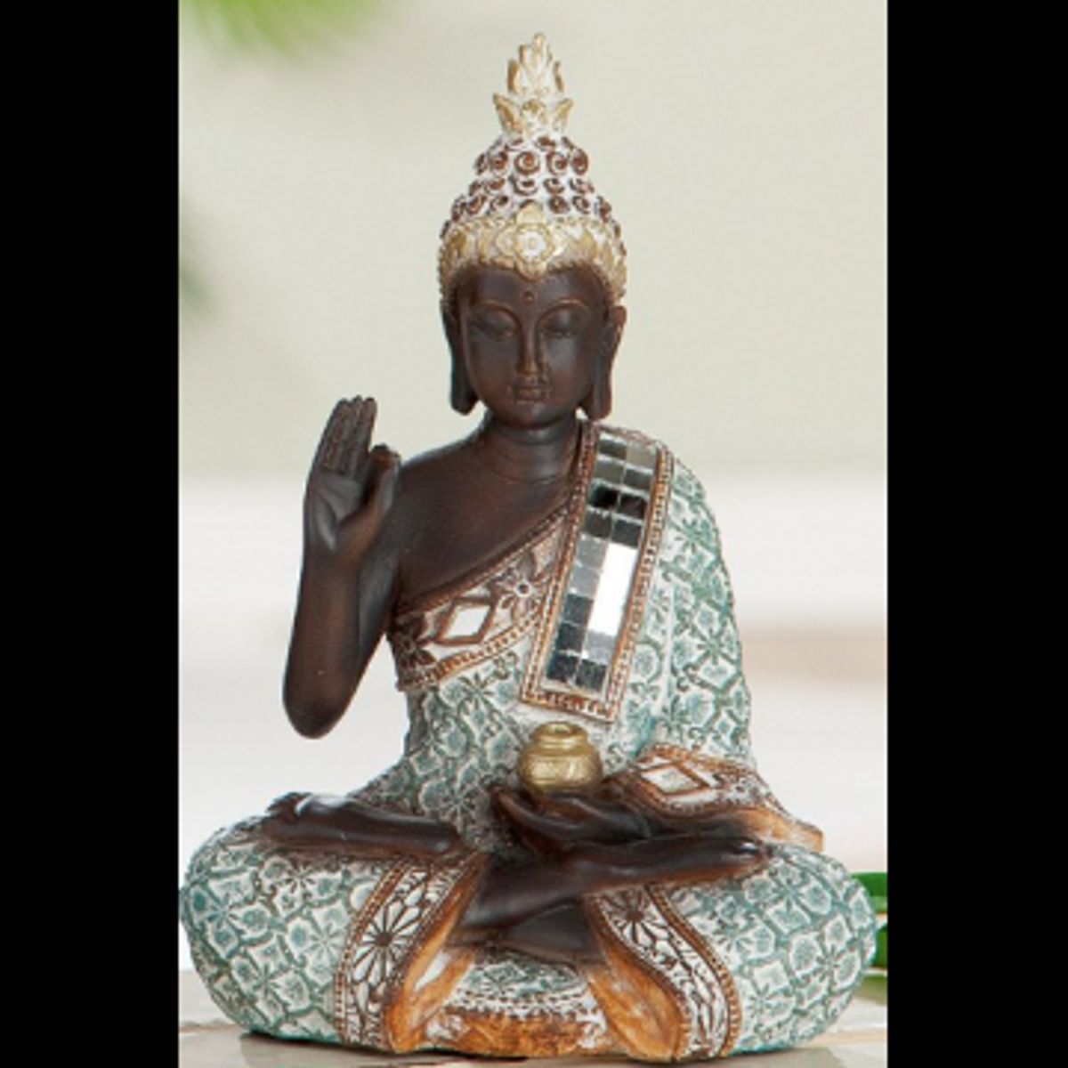 Rangun Buddha 17cm - Buddha statuer generelt - GodKarmaShop