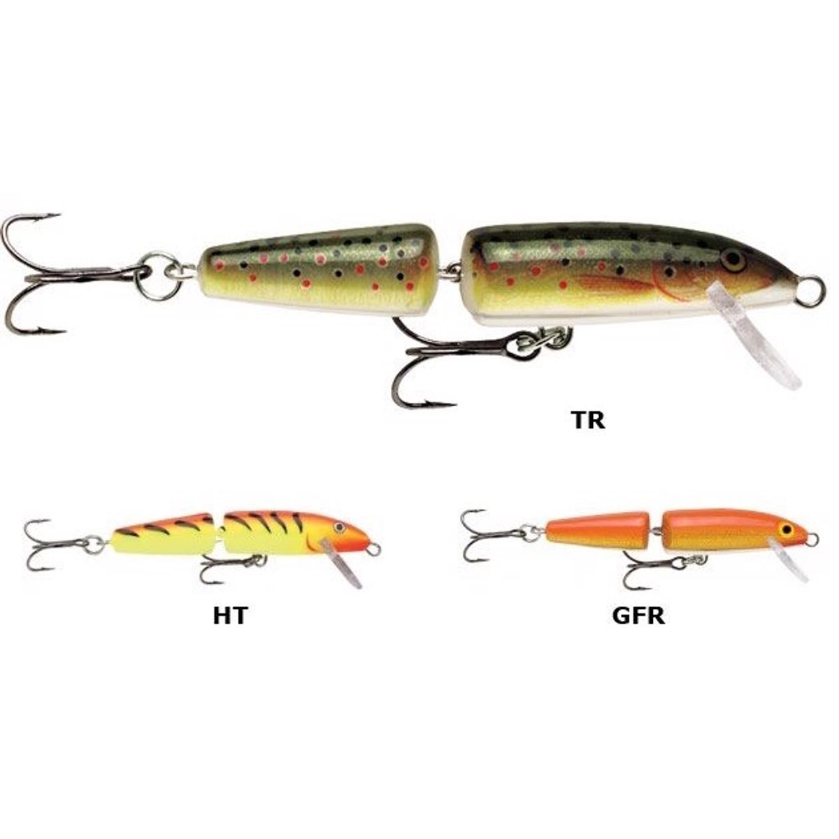 Rapala Jointed wobler, 9 cm-HT - Wobler