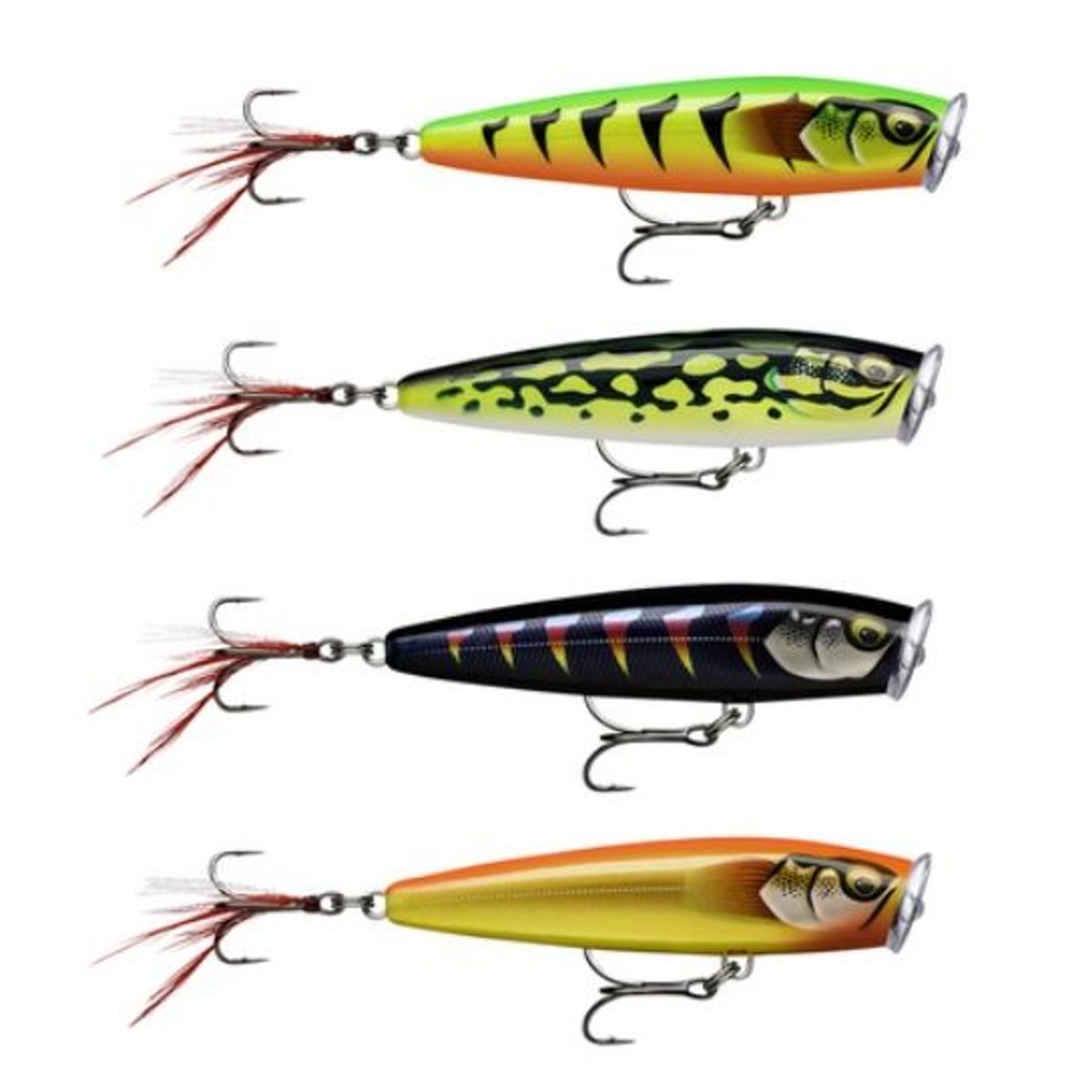 Rapala Skitter Pop Elite 75 Glided - Stell Gold Orange