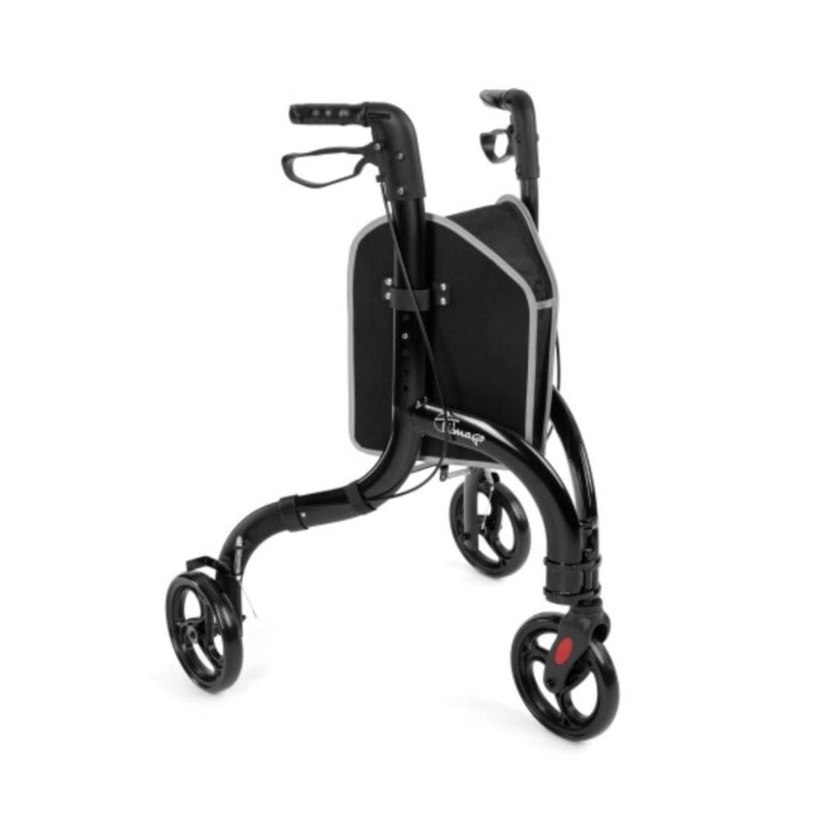 RAPID trehjulet rollator | TIMAGO - 4,4 kg, udendørs- og indendørs brug