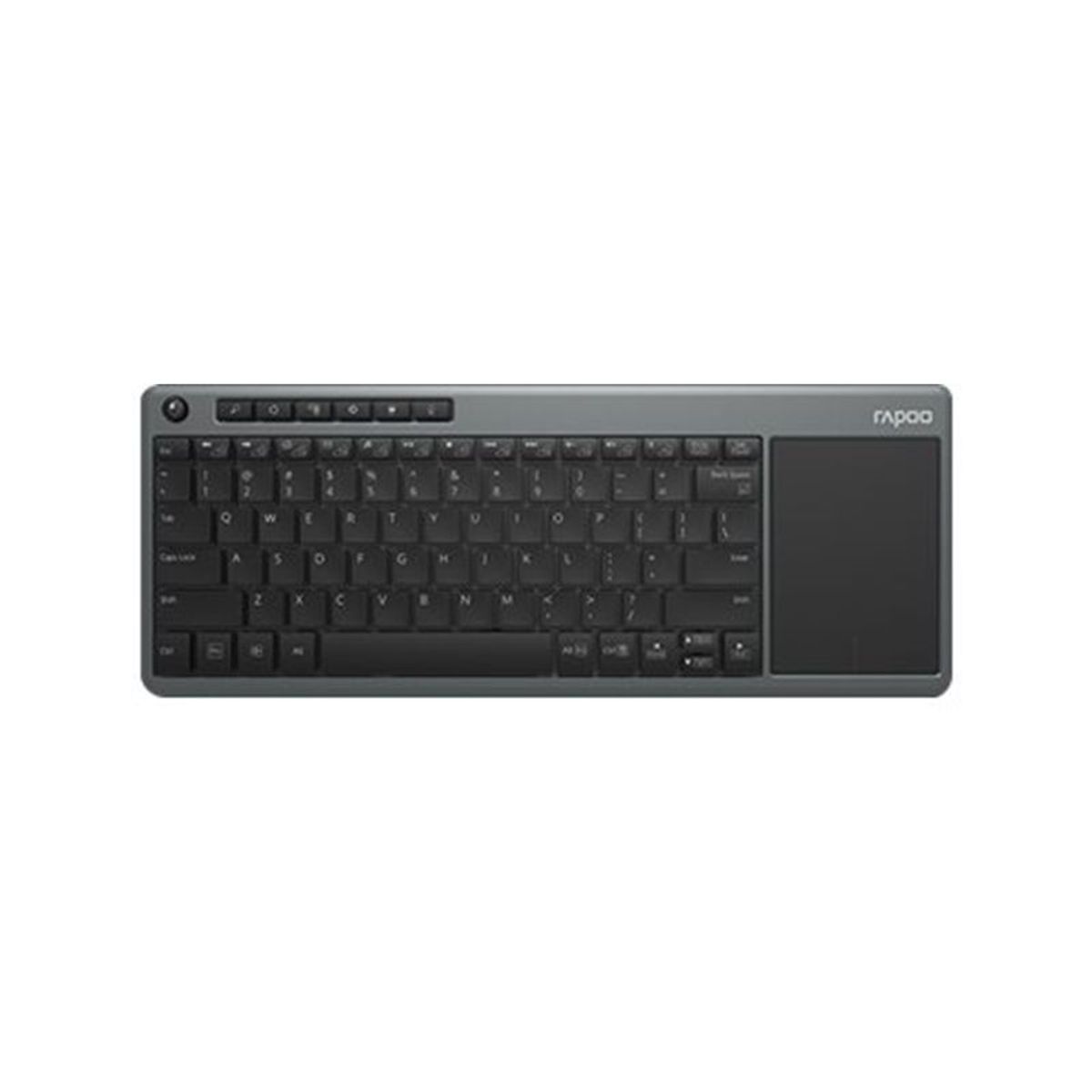 RAPOO K2600 Trådløs Keyboard Nordisk Layout, grå Tastatur