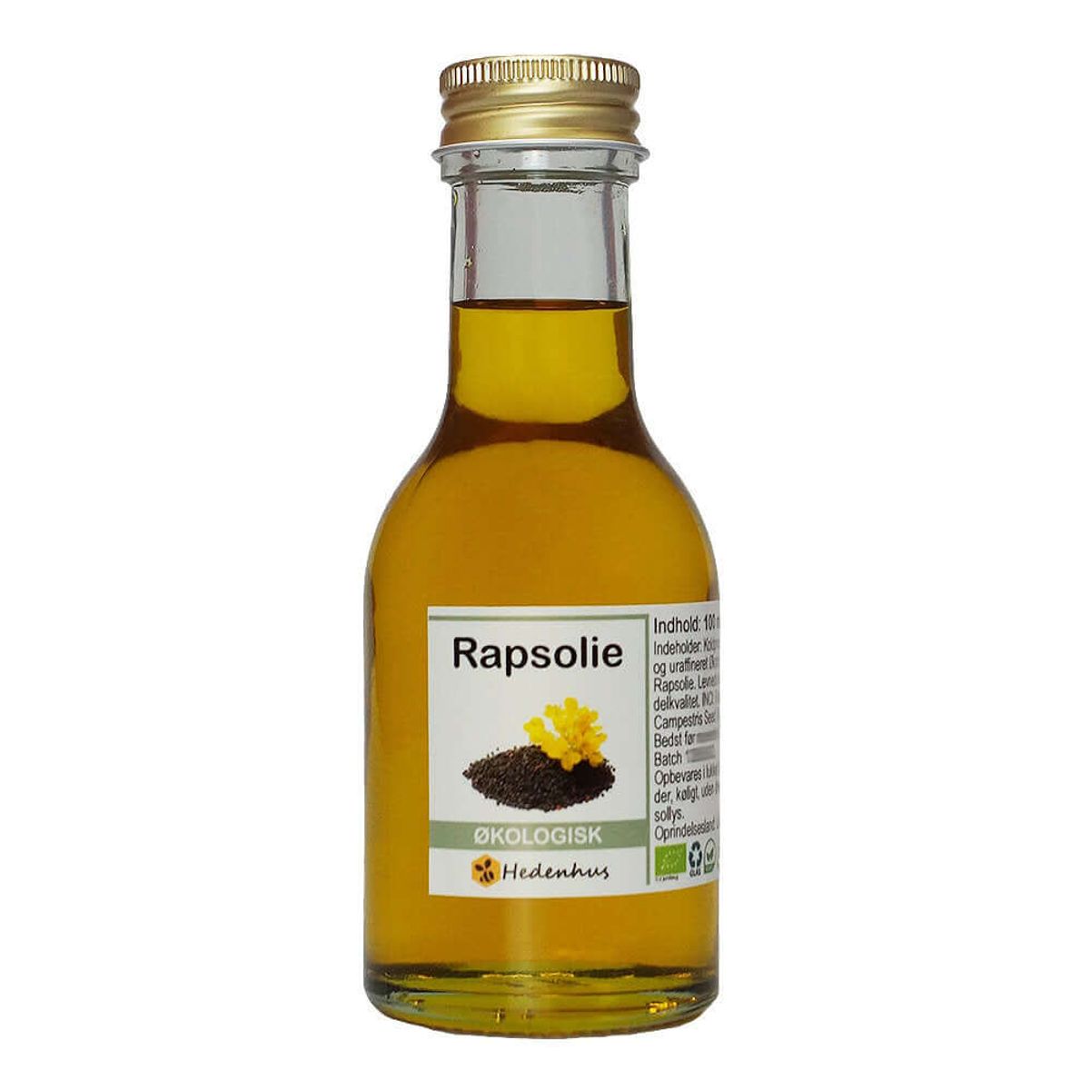 Rapsolie - Økologisk - 500 ml