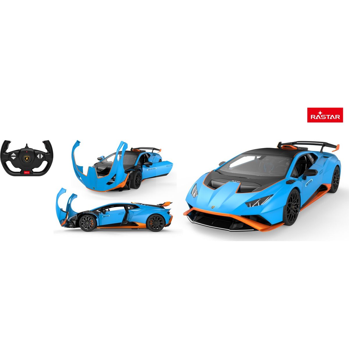 Rastar - R/c Lamborghini Huracan Sto 1:14 - (98700)