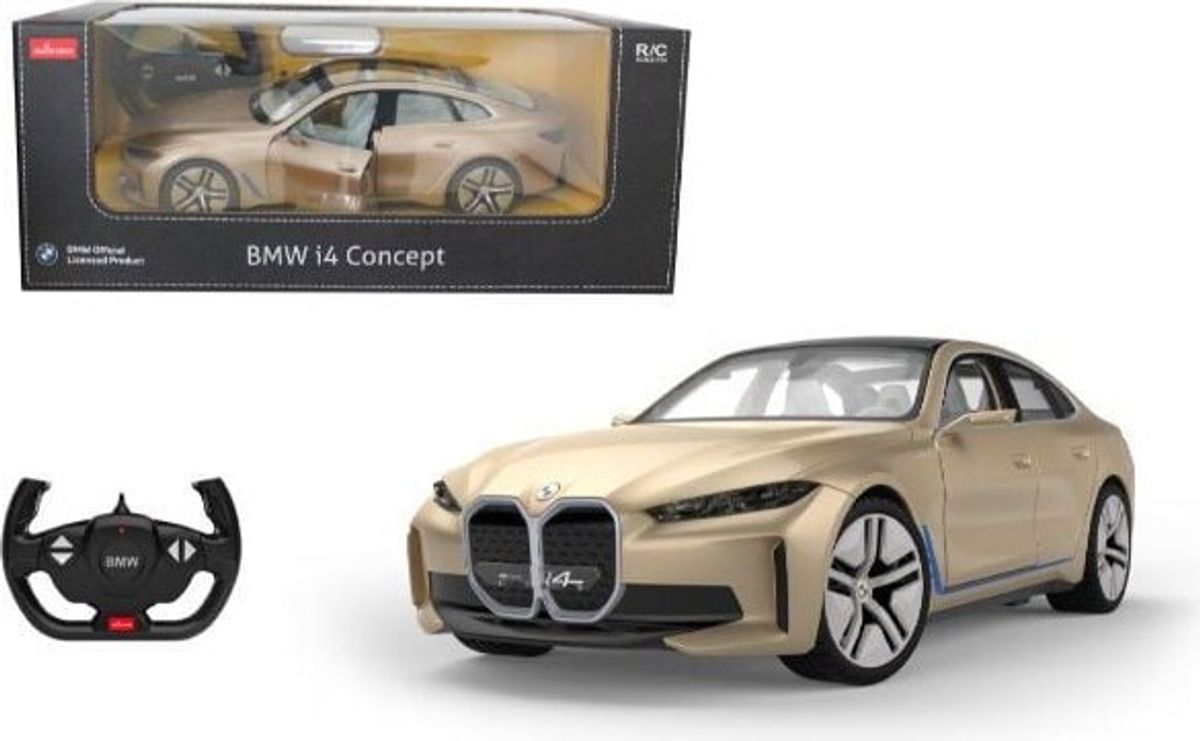 Rastar - Rc Bmw I4 Concept - Fjernstyret Bil - 1:14