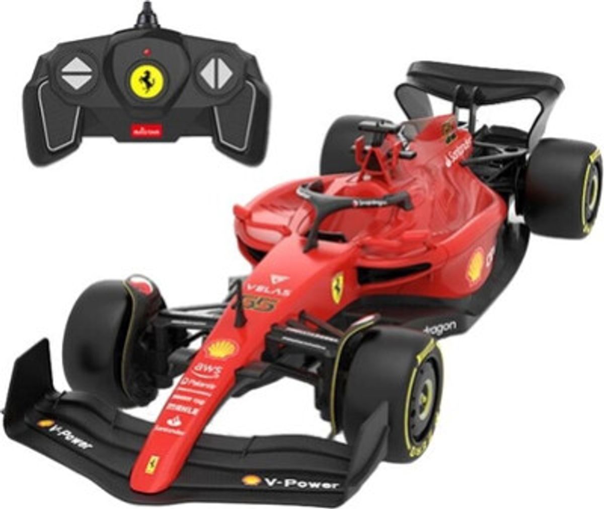 Rastar - Rc Ferrari F1 75 - Fjernstyret Bil - 1:18