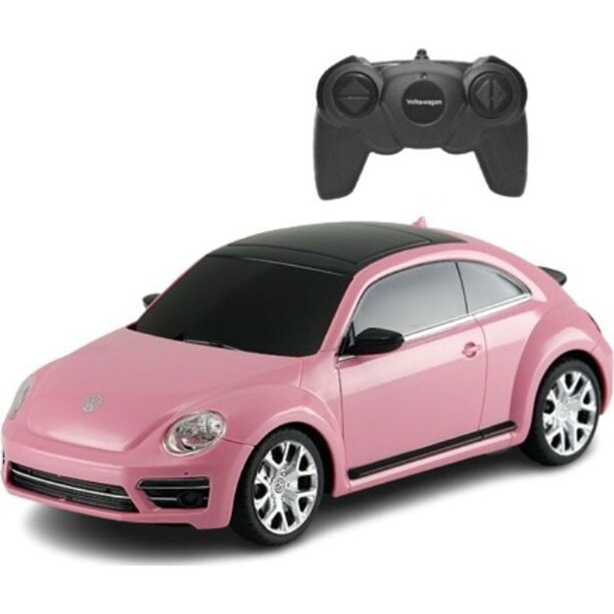 Rastar - Rc Volkswagen Beetle Fjernstyret Bil - 1:24 - Pink