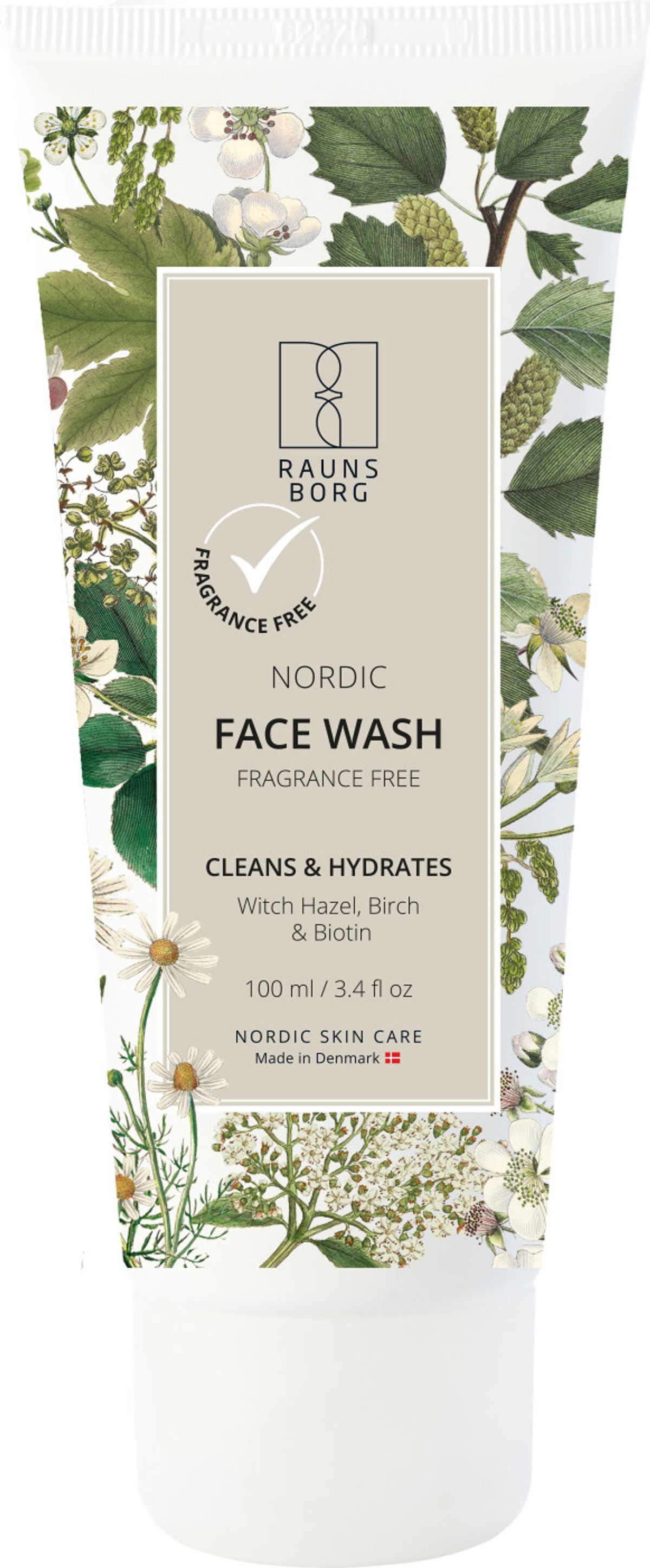 Raunsborg - Face Wash - Fragrance Free - 100 Ml