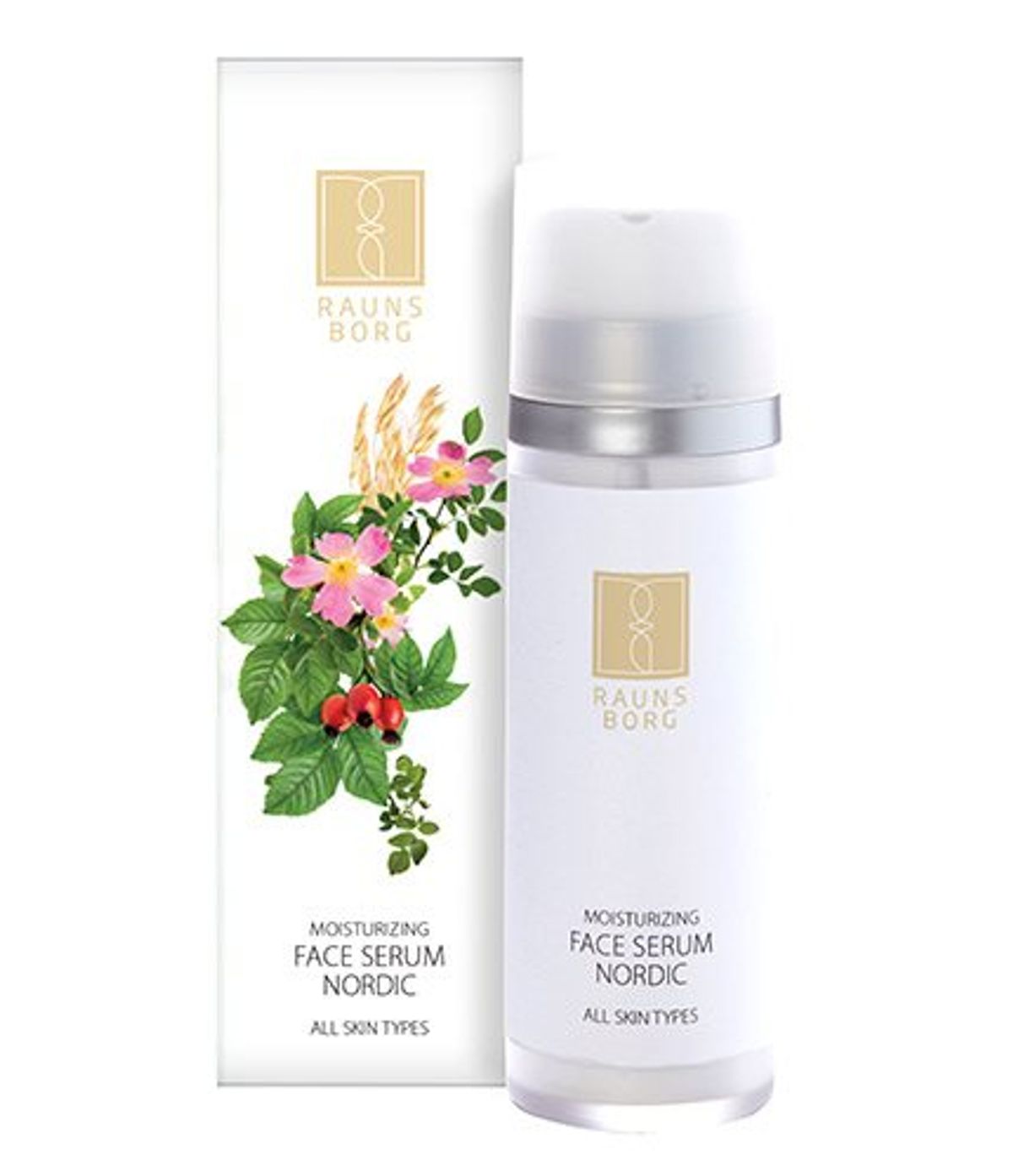 Raunsborg Nordic moisturizing Face serum, 30ml.