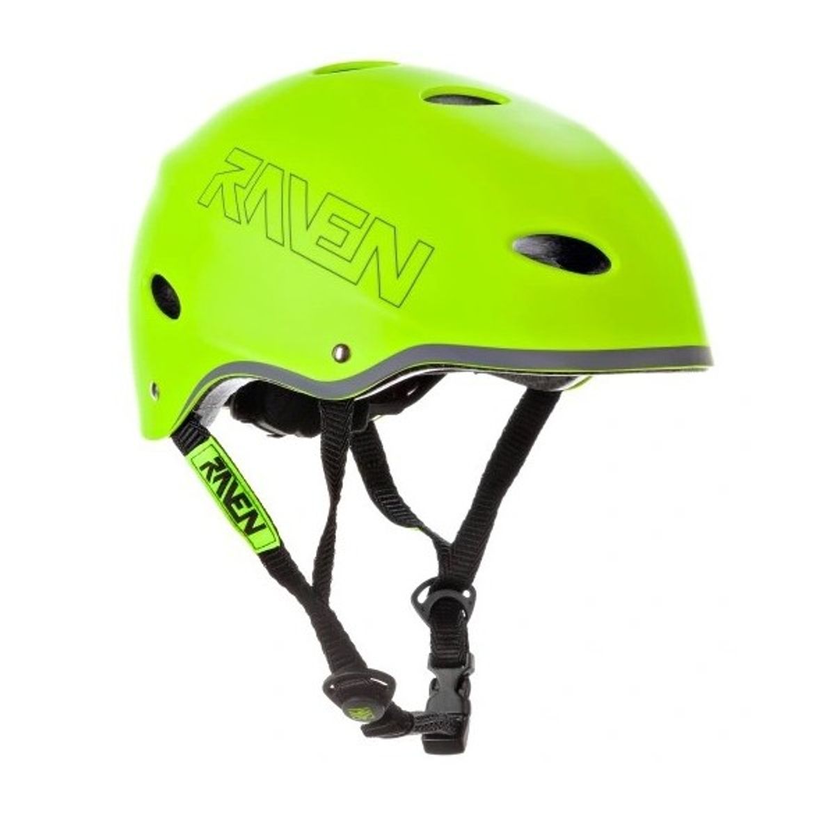 Raven F511 Skaterhjelm LIME grøn