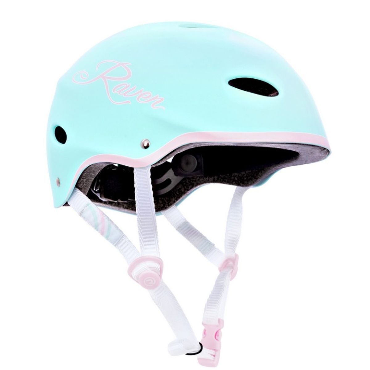 Raven F511 Skaterhjelm Mint/Pink