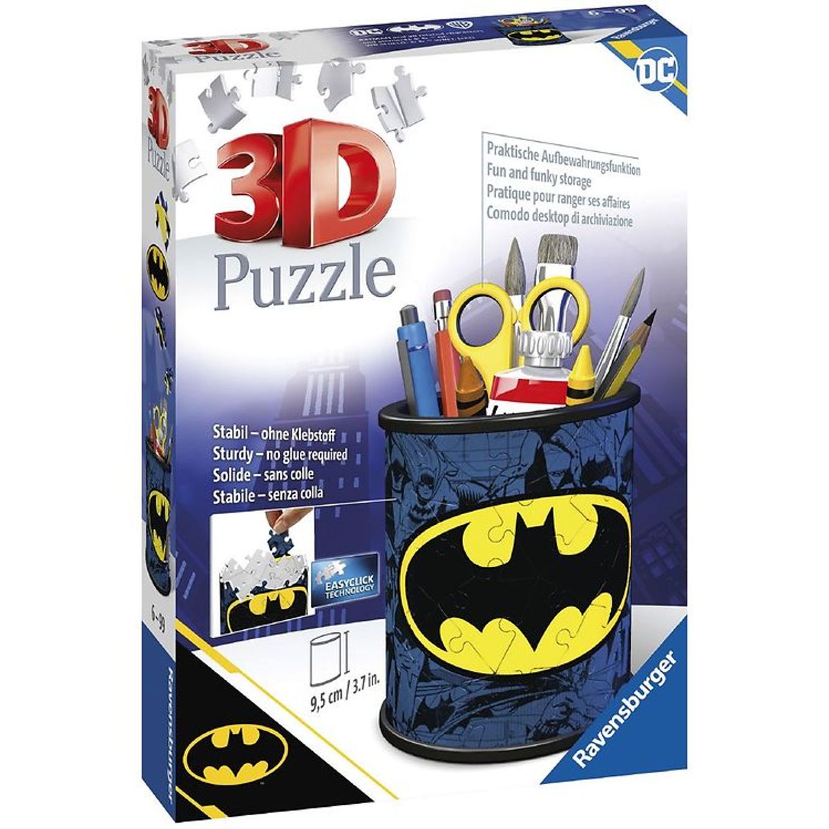 Ravensburger 3D Puslespil - 54 Brikker - Batman Pencil Cup