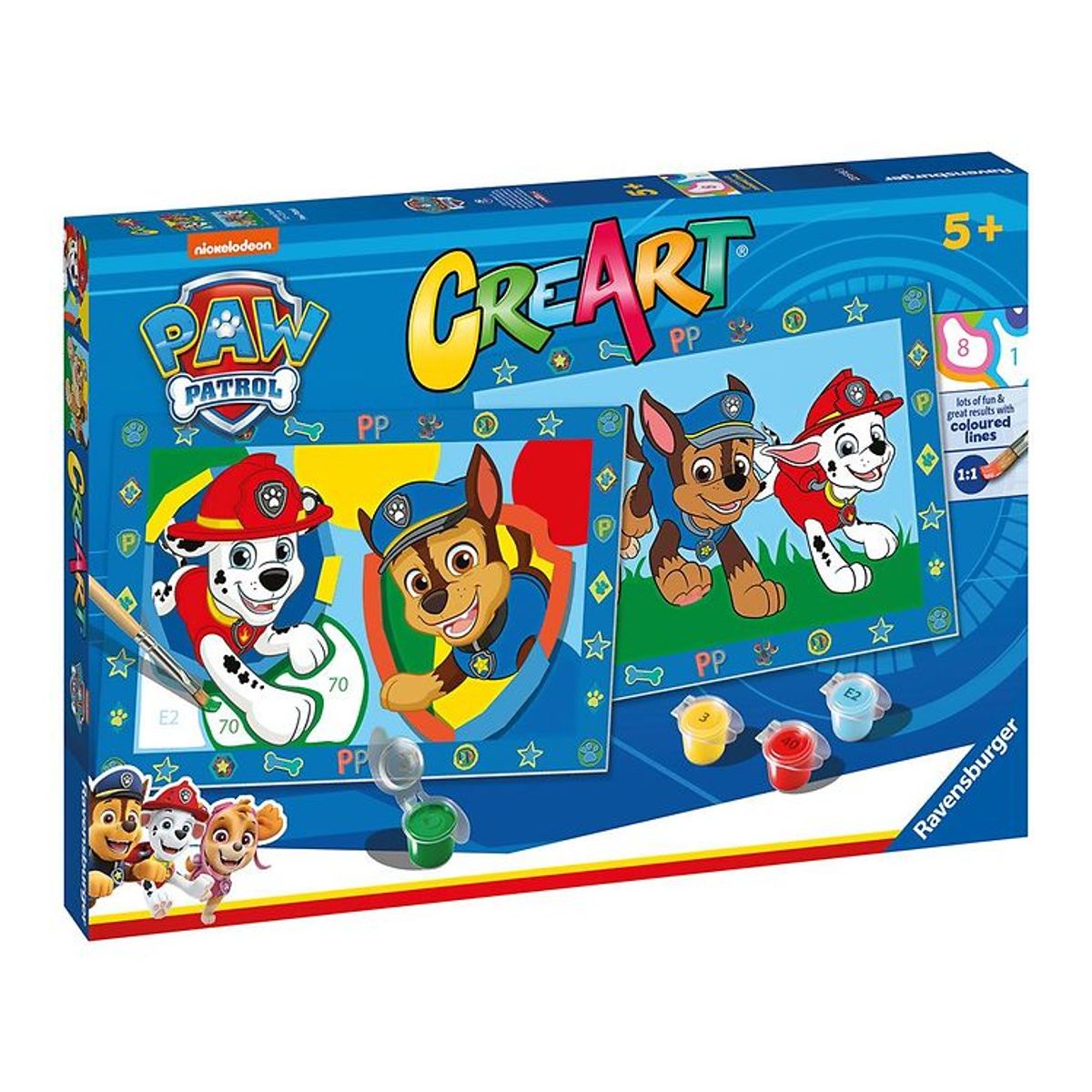 Ravensburger CreArt Malesæt - Paw Patrol