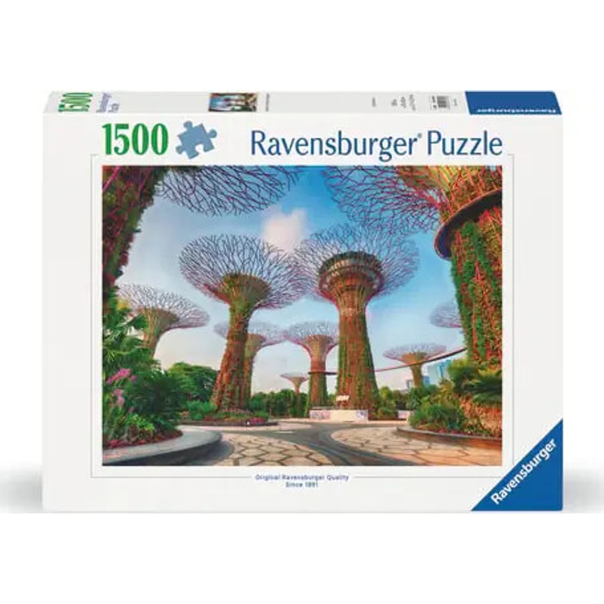 Ravensburger - Garden By The Bay At Singapore - 1500 Brikker